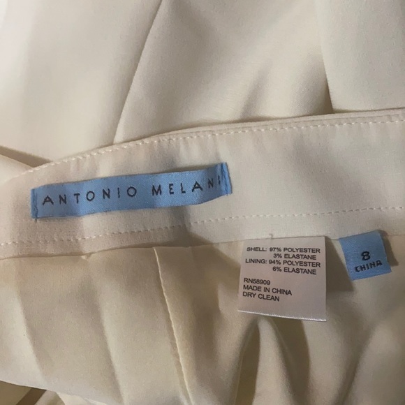 ANTONIO MELANI Molly Wide-Leg Tie-Waist Pants - Picture 4 of 7